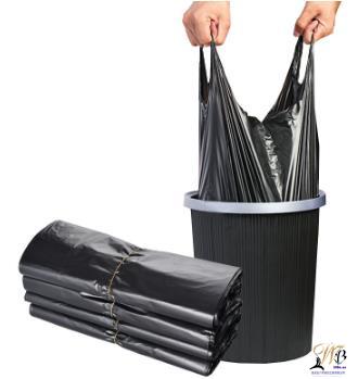 背心式垃圾袋黑色家用加厚一次性手提式垃圾袋塑料袋